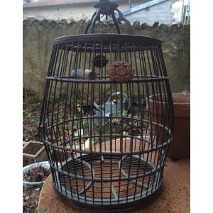 Folk Art, Small Wooden Cage, China