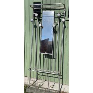 1930/40 Art Deco Metal Coat Rack