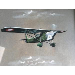 Andre Regnier Gouache On The Theme Of Aviation