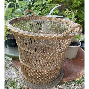 Popular Art Large Woven Basket 