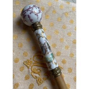 Porcelain Cane Knob 
