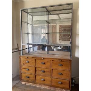 Two-part Trade Furniture Display Cabinet And Storage