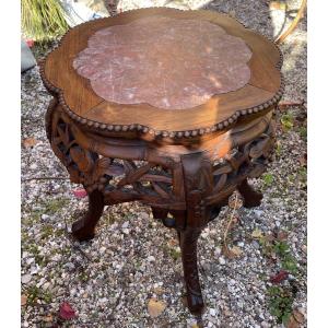 Chinese Marble Topped Stool, China