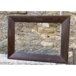 Limed Wooden Slanted Frame, 1930s