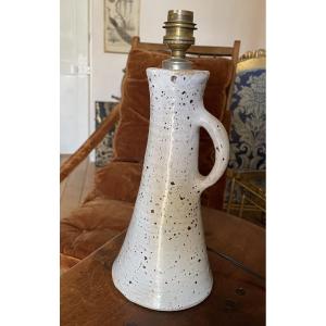 Norbert Pierlot Signature Terracotta Lamp Owl 