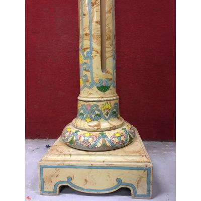 Column Painted In Trompe The Eye, Napoleon III