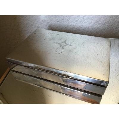 Souvenir From The Aviator Stampe, Rally Du Hoggar, 1938, Silver