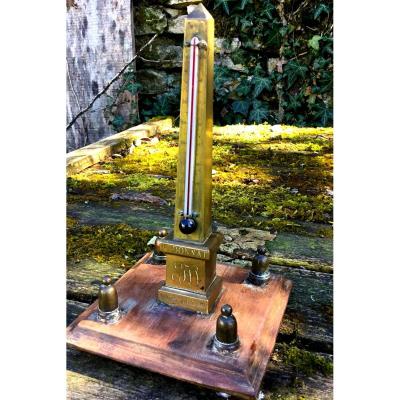 Obelisk Monument Thermometer