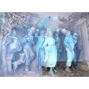 Cisterne Beaugrand Humorous Terracotta The Wedding