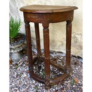 Cantor Stool With 4 Fluted Columns France XVIII