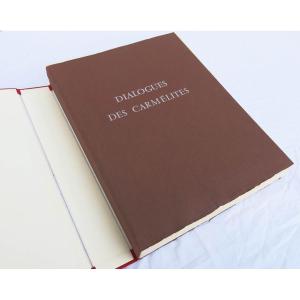 Bernanos Dialogues Of The Carmelites, Engravings By Jacquemin. Acf 1976