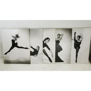 Colette Marchand By Philippe Halsman. New York 1950. Five Vintage Prints.