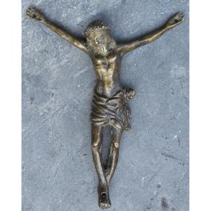 Small Wall-mounted Christ With A Torus Around His Head. Circa 1600.
