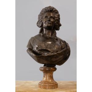 Bronze Bust Of A Woman From The Louis XVI Period 