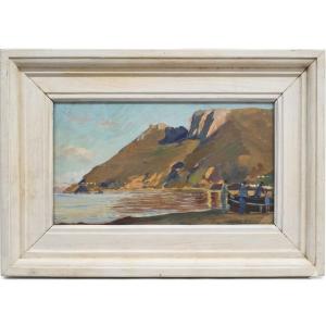 Roger Chapelet (1903-1995) – Mers El-kébir And Santa Cruz, Oran – Historical Gouache