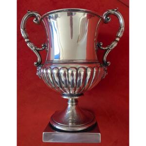 Solid Silver Vase Edinburgh 1764 - James Mcknight - 1264g