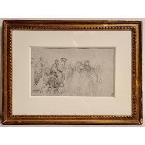 David Wilkie, Old Drawing Early 19th