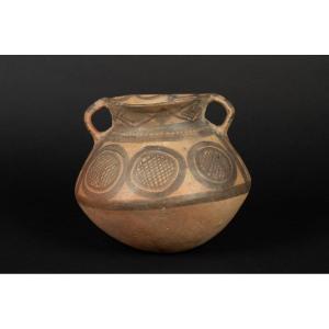 Vase, Painted Terracotta, China, Majiayao Culture, 3rd Millennium Bc