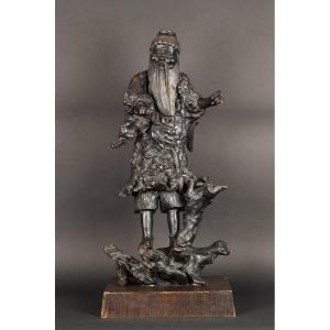 Chinese Sage - Immortal, Root Wood, China, Qing Dynasty, 19th Century.