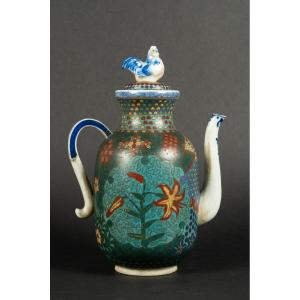 Teapot, Totai Shippo, Japan, Meiji Era (1868-1912).