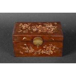 Mother-of-pearl Inlaid Box, Vietnam/indochina, Late 19th Century.