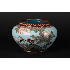 Cloisonné Planter, Japan, Meiji Era (1868-1912).  
