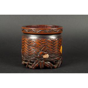 Brush Pot, Japan, Edo / Meiji Period, 19th Century