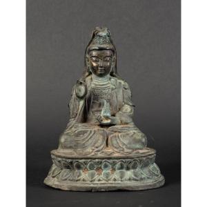 Guanyin, Bronze, China, 19th–20th Century.