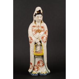 Kannon Bosatsu, Kutani, Kogetsu, Japan, Meiji Period (1868-1912).  
