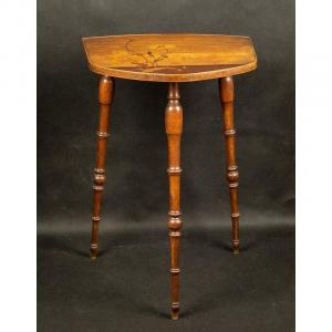 Proverb Table, Emile Gallé (1846-1904), Nancy, Art Nouveau