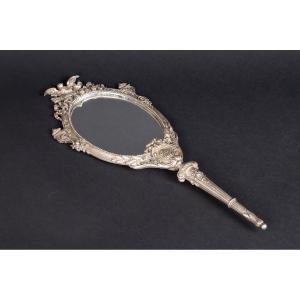 Hand Mirror, Roman Plewkiewicz, Warsaw, 1886-1900.