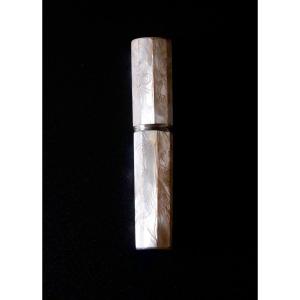 Message Case - Billet Doux In Silver And Mother-of-pearl
