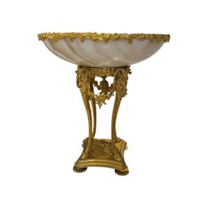 Large Gilt Bronze Centerpiece
