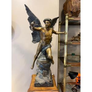 Bronze Aviation By P.cheret