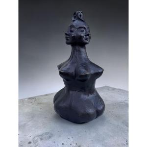 Jeannine Guérin Bronze With Three Faces