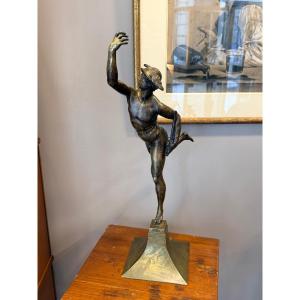 Bronze Sculpture Depicting Hermes