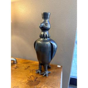 Jean Marais (1913-1998) & Patinated Terracotta Bird