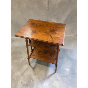 Art Nouveau Marquetry Table