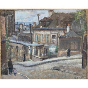 Albert Mathieu (1894-1962) The Bateau-lavoir In Montmartre Paris