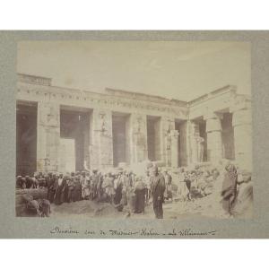 Clearing Of The Medinet-abou Thebes Temple