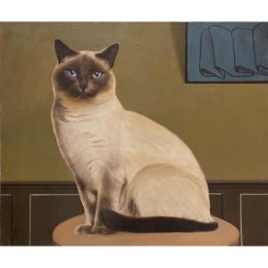 Jean-paul Proix (1926-2022) The Siamese Cat