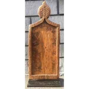 Cedar Prayer Board. Kalash, Nuristan Region Or Kafistan. Afghanistan 19th.