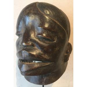 Lipiko Ritual Helm Mask Makonde Wood. East Africa, Mozambique Tanzania.