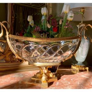 Crystal And Bronze Cup "benito"