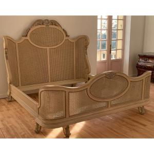 Louis XV Style Basket Bed - 20th Century 