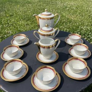Limoges Porcelain Coffee Or Tea Service 20th Century
