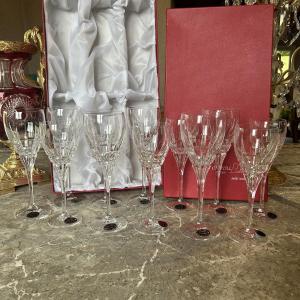 Lorraine Crystal Glassware Service, Hallmarked