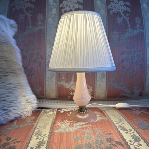 20th-century Opaline Bedside Lamp