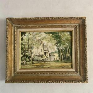 Oil Painting On Canvas “forest Landscape” 