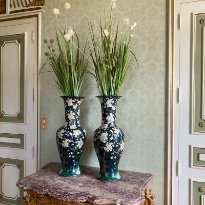 Pair Of 19th Century China Vases